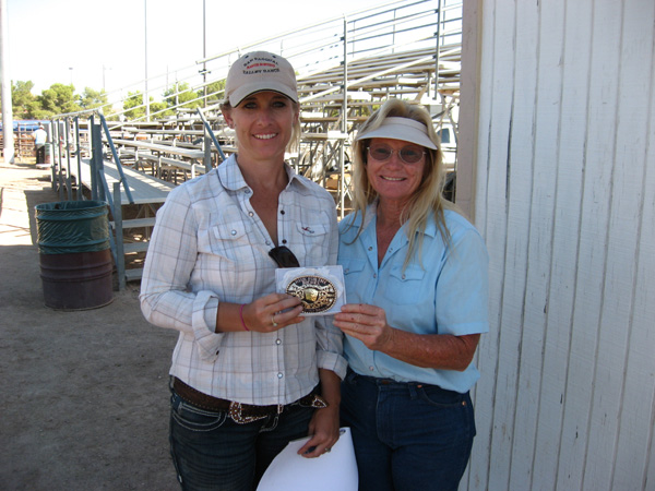 High Point Buckle Winner Christine Walters